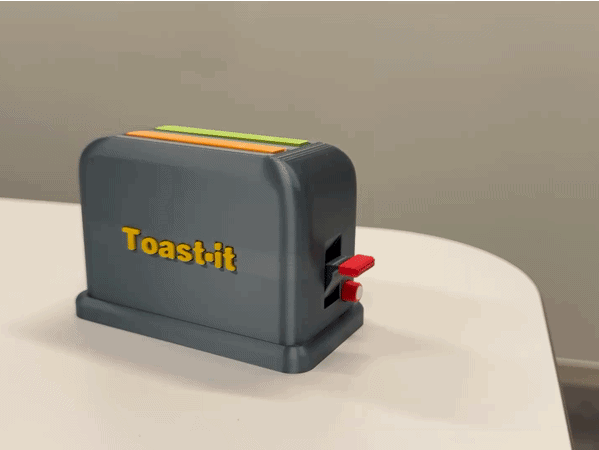 Toast-it: Sticky Note/Post-it Holder (No AMS)