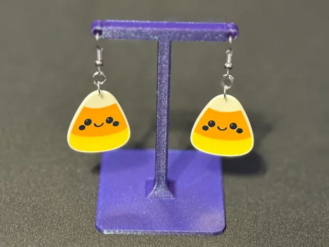 Candy Corn earrings