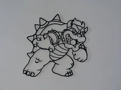 bowser wallart