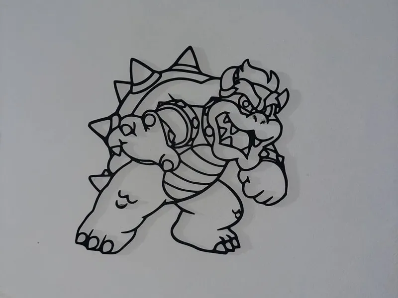bowser wallart