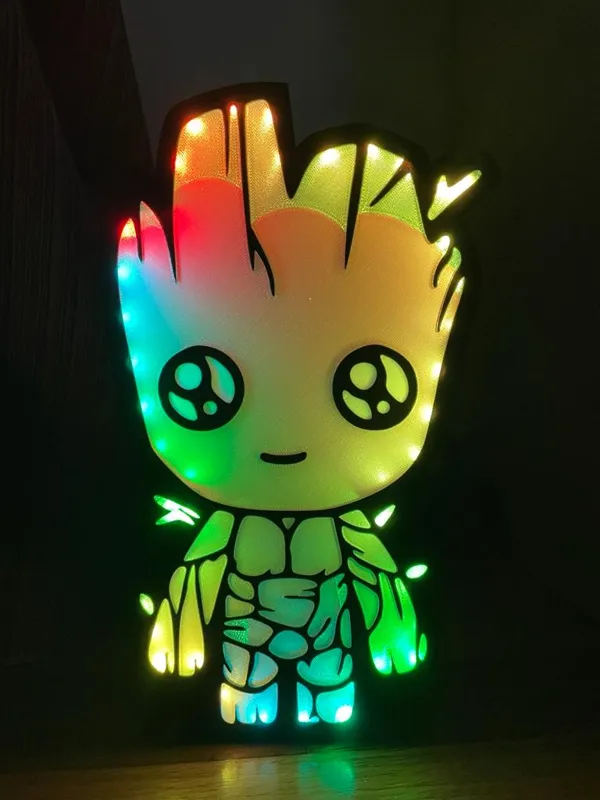 Lightbox Groot