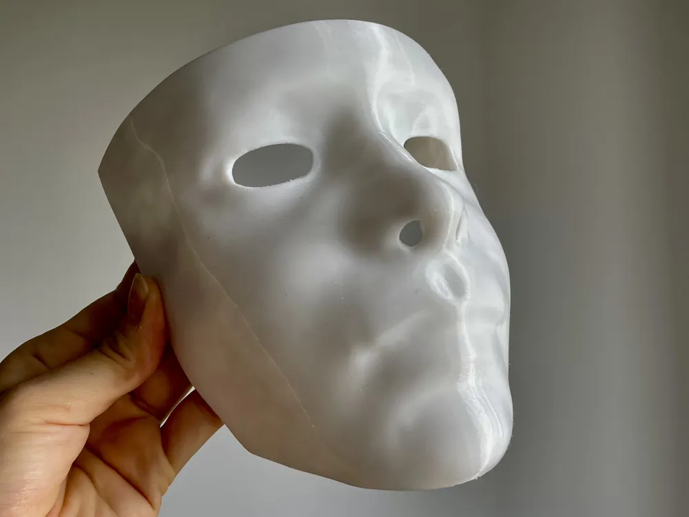 blank basic mask - Free 3D Print Model - MakerWorld