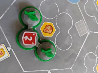 Shackleton Base - Evergreen domes and tokens