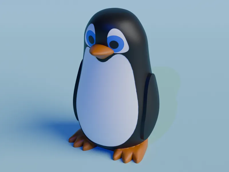 Cute Little Penguin