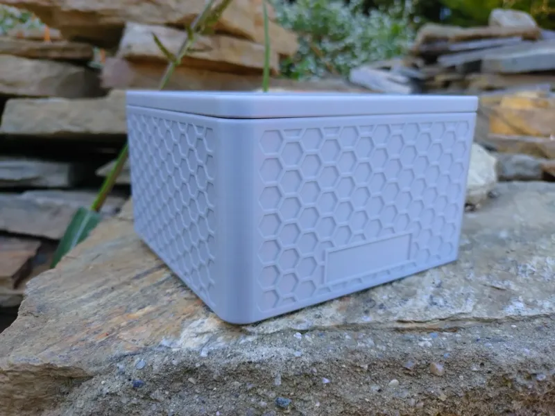 Stabile 125mm Schleifscheiben Box mit Deckel