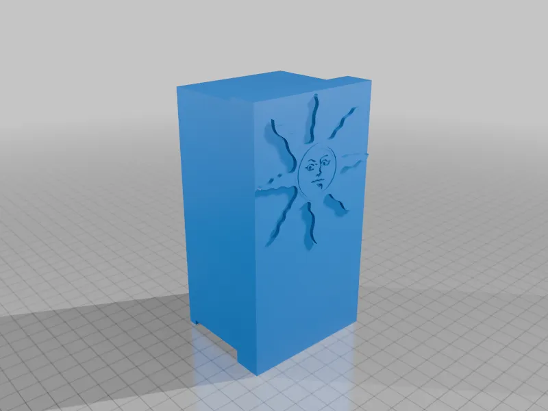 Solaire helmet box/exhibitor
