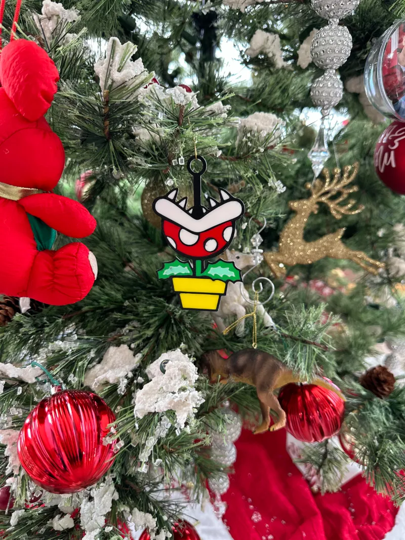 Mario Xmas Tree Ornaments