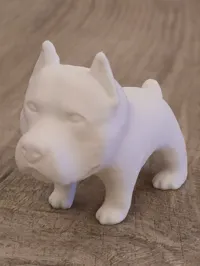 Figurine ou porte-clés Pitbull mignon — photo 2