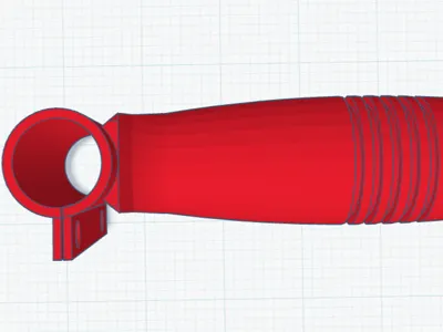 New blowgun foregrip