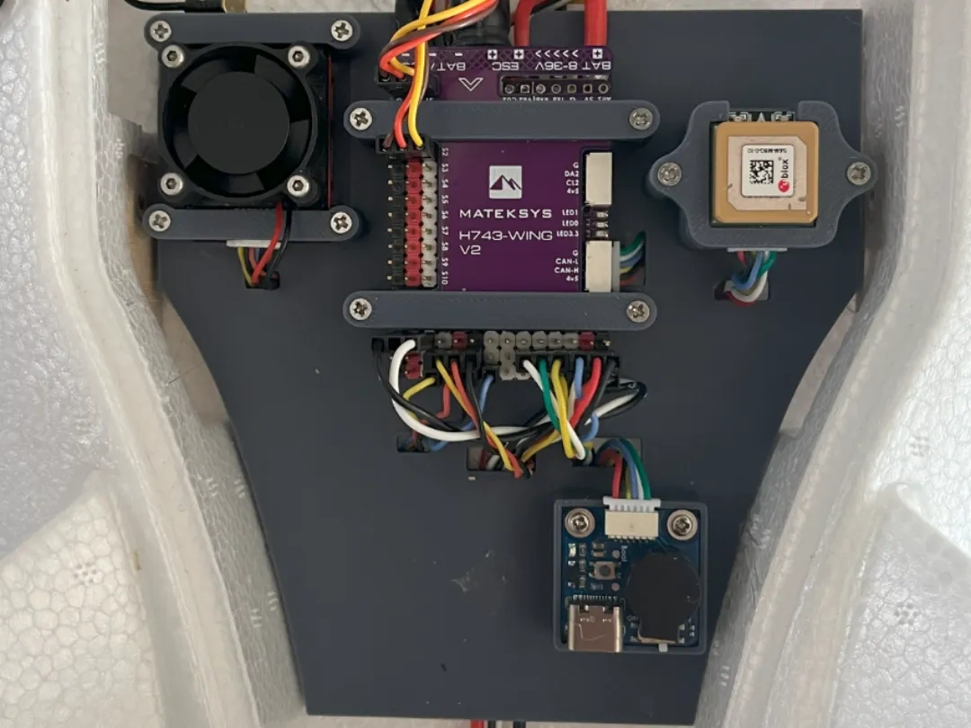 matek H743飞控底座海豚专用版