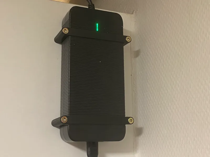 E-bike PSU holder