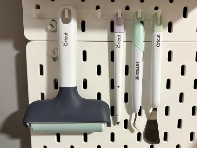 Colgador  herramientas Cricut – pàra IKEA Skadis