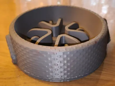 Slow feeder pet bowl for dogs and cats