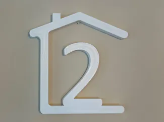 Stylish Housenumber