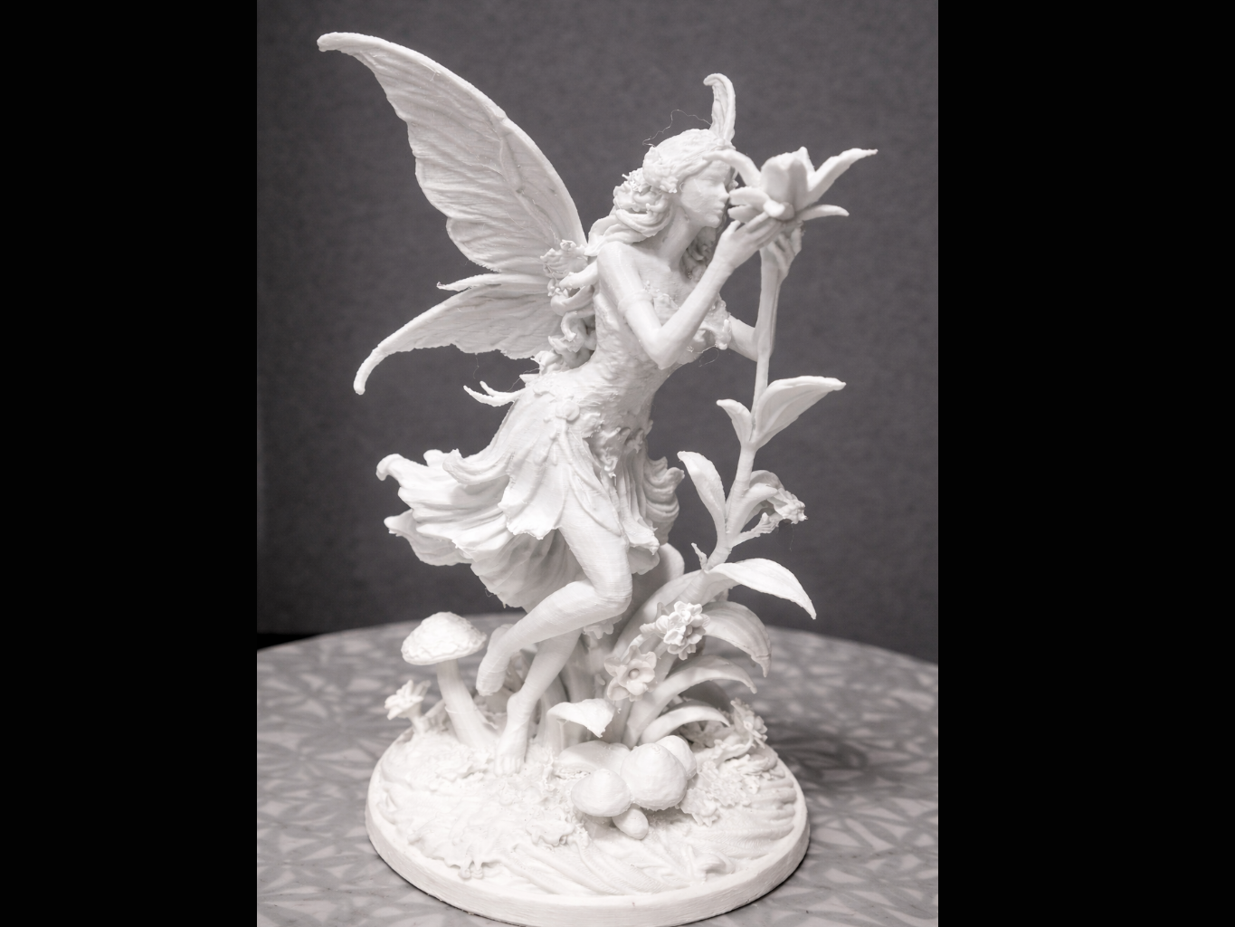 Fairy Among the Lilies