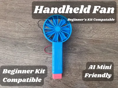 Motorized Handheld Fan