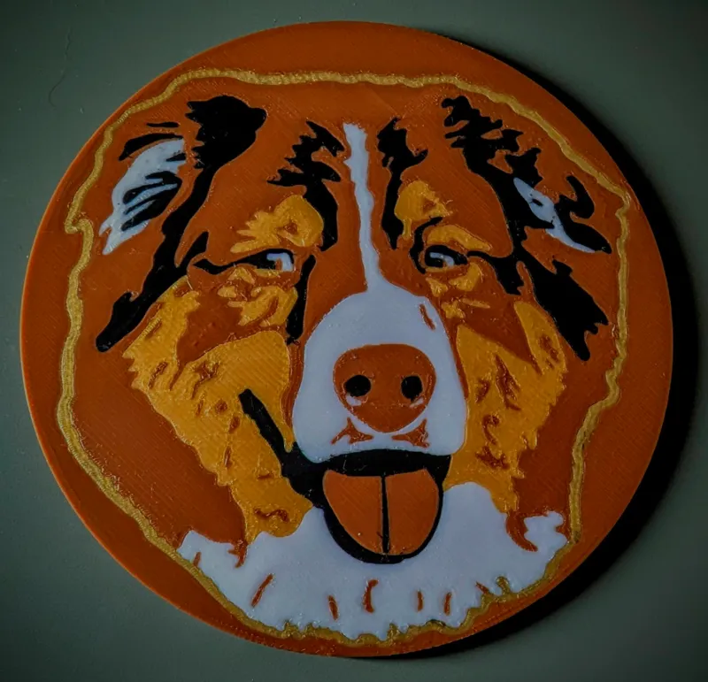 Mini Aussie Coaster Set of 4