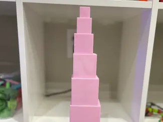Montessori Pink Tower 