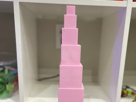 Montessori Pink Tower 
