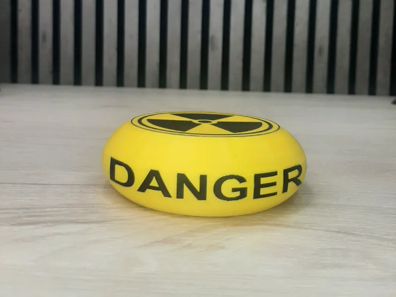 Danger Emergency Push Button | Fun Desk Toy