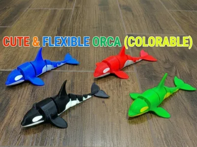 Flexible Colorable Orca
