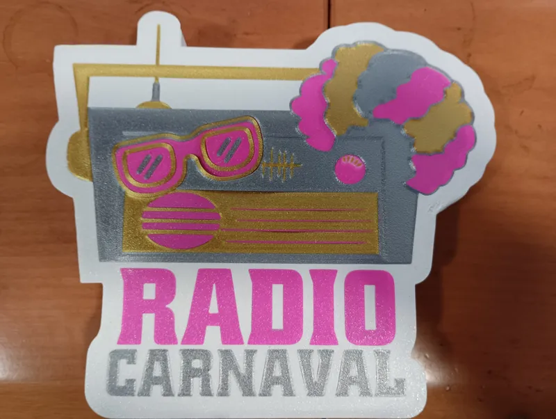 Radio Carnaval Name Led 2024