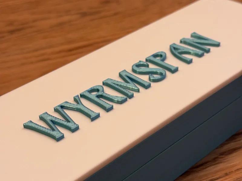 Wyrmspan Egg and Token Magnetic Storage Box REMIX
