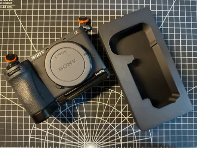 Gridfinity bin for Sony a6700