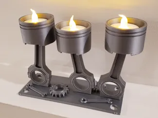 Car Piston Candle Holder (Tea Light)