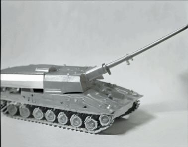 美国先进自行火炮系统 十字军自行火炮 XM2001 坦克模型