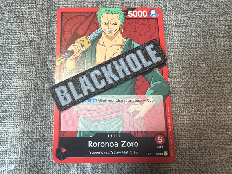 Teach Blackhole Marker - One Piece TCG