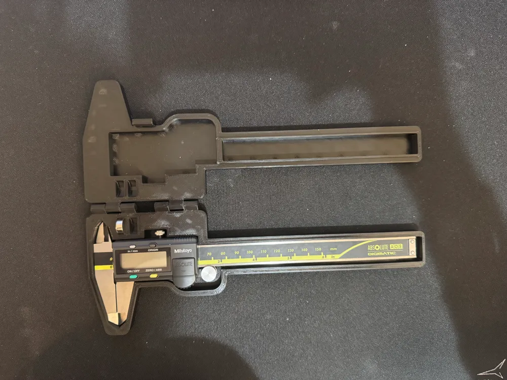 Mitutoyo Digital Caliper Case Remixed by Ducky. MakerWorld
