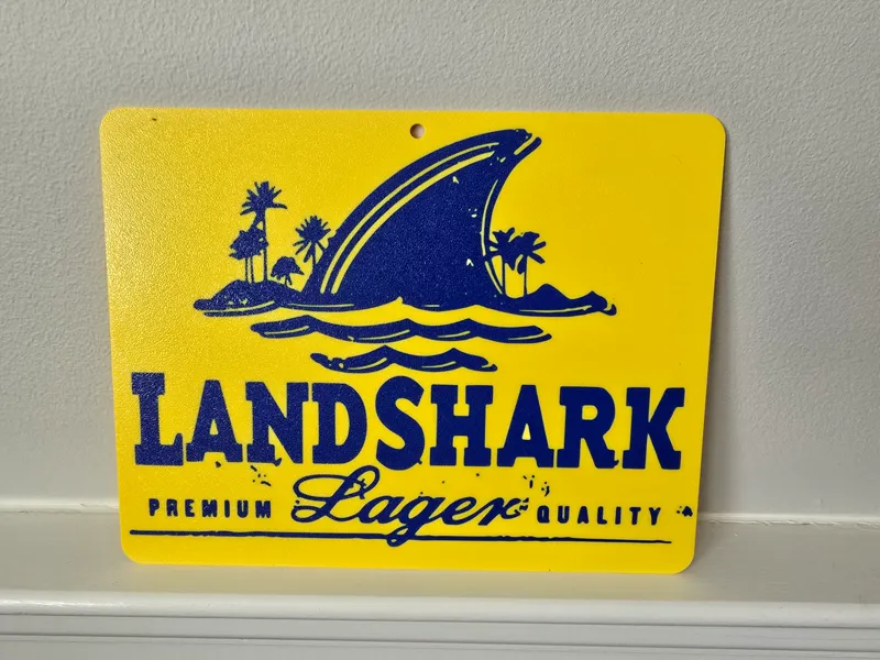 Land Shark Lager Sign