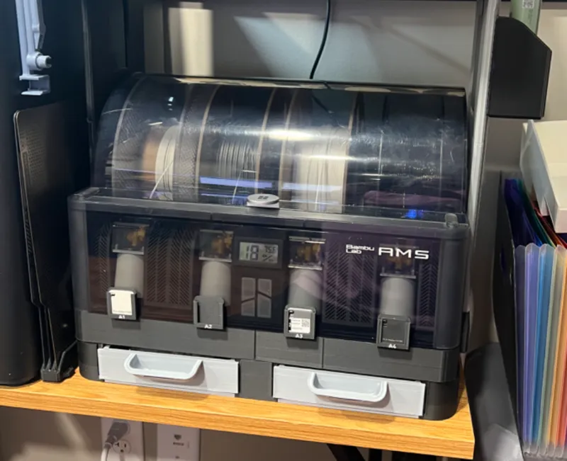 Adapter Linking BABO Drawer to AMS Stacker
