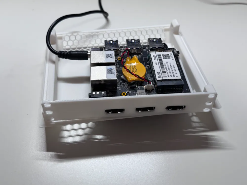 Lab Rax Rack for AceMagic N100 miniPC - Free 3D Print Model - MakerWorld