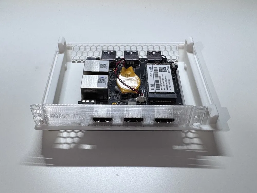 Lab Rax Rack for AceMagic N100 miniPC - Free 3D Print Model - MakerWorld