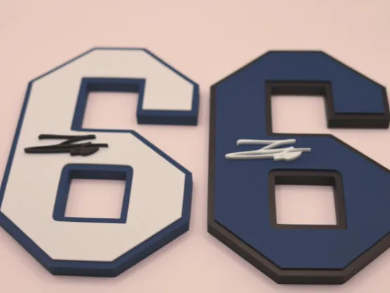 Isack Hadjar Number Display