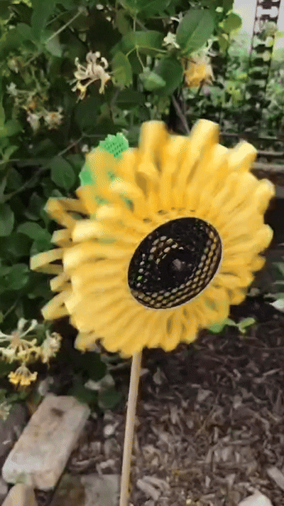 Spinning Sunflower Windmill, Standard & XXL A2L