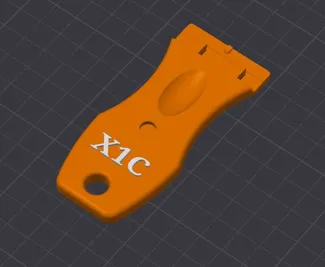 Scraper for plastic razors