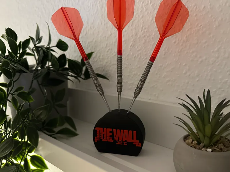 Martin Schindler "The Wall" Darts Display Stand