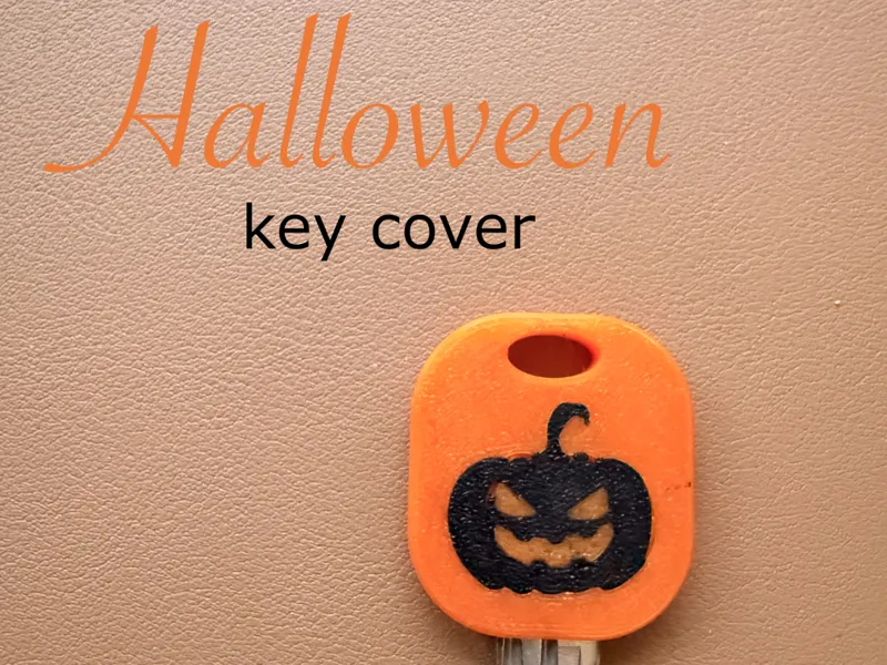 Halloween Key Cover – Spooky Keychain Protector
