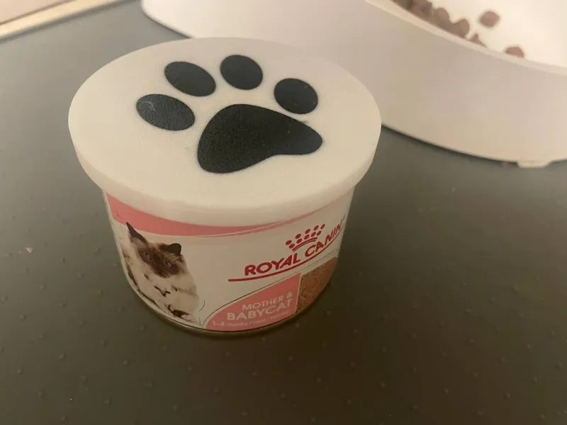 Cat Food Cover (73mm can) e.g. Royal Canin