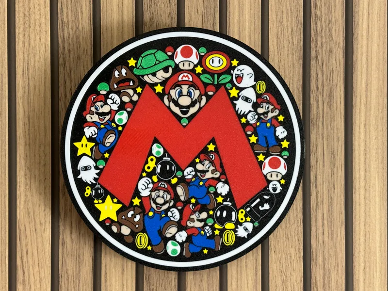 Super Mario Characters LED LAMP