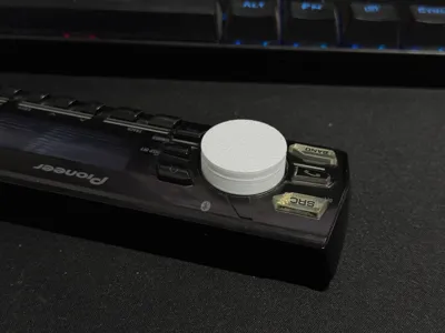 Pioneer MVH-288BT radio knob