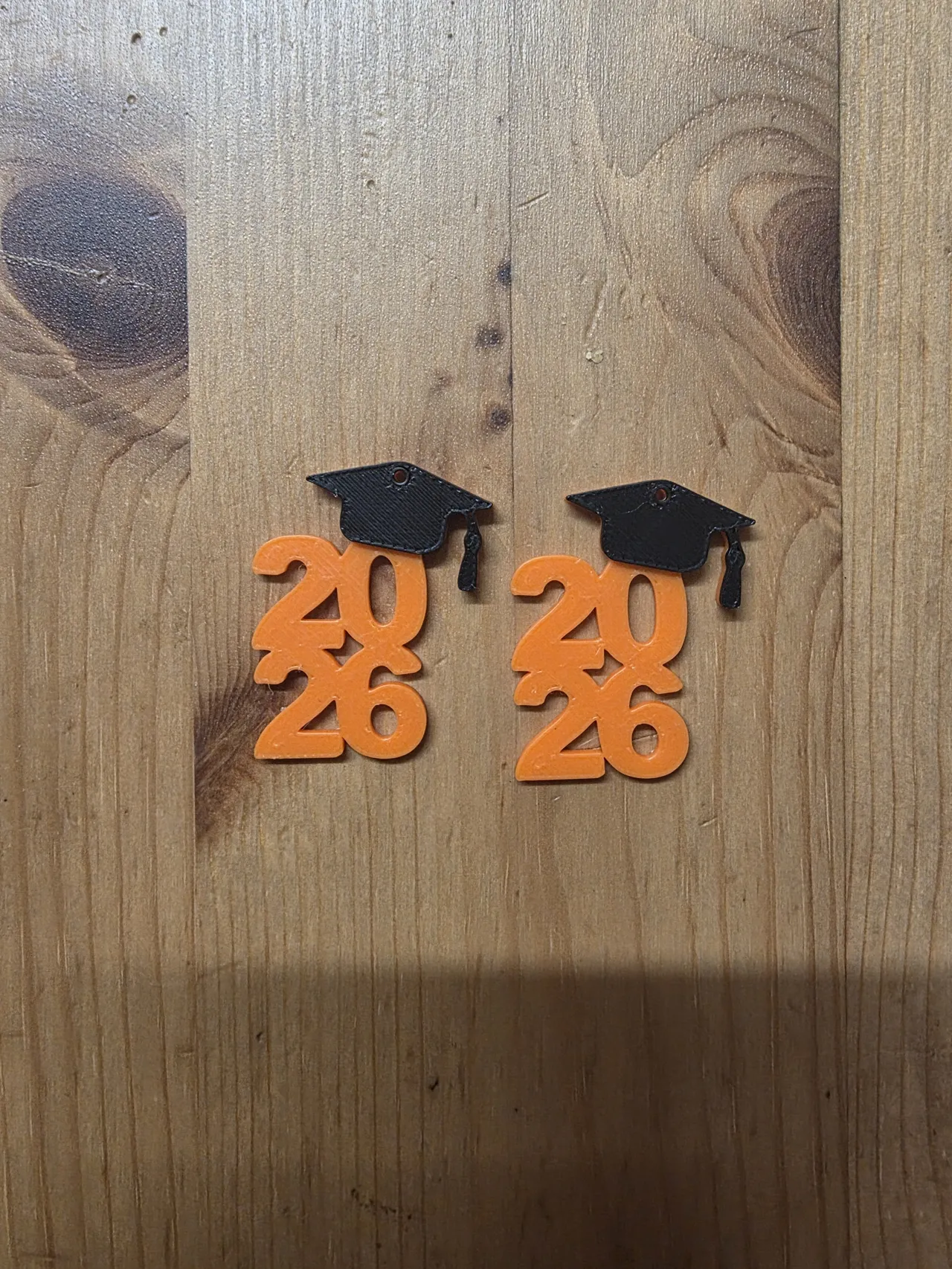 Double Colour Graduation 2026 Earrings view 2