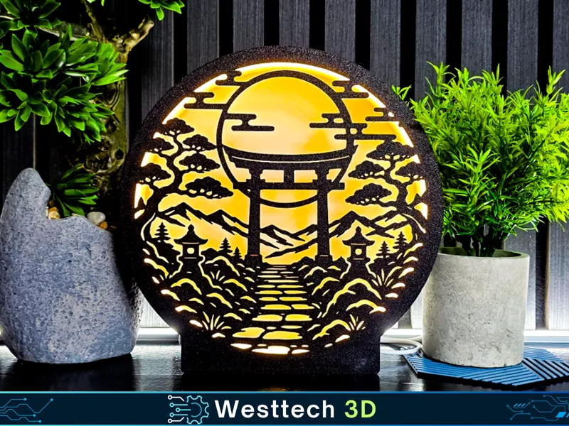 Torii gate Lamp