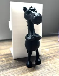 Porte-clés mascotte 2026, cheval au style froid — photo 3