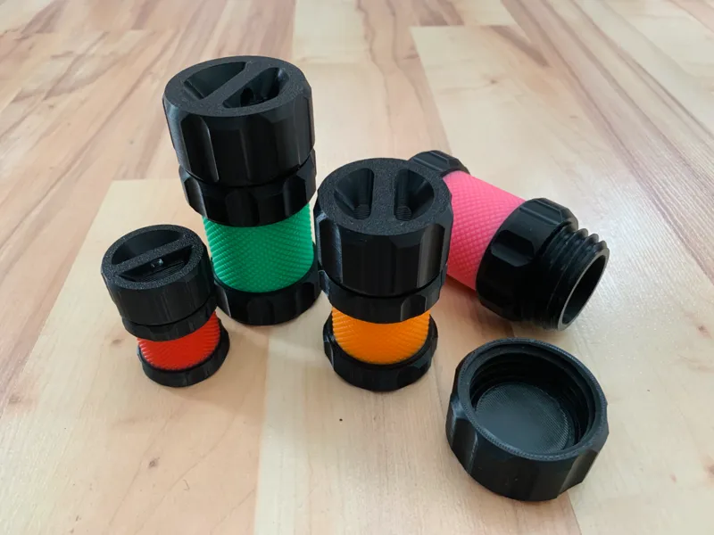 Heavy duty threaded cartridge