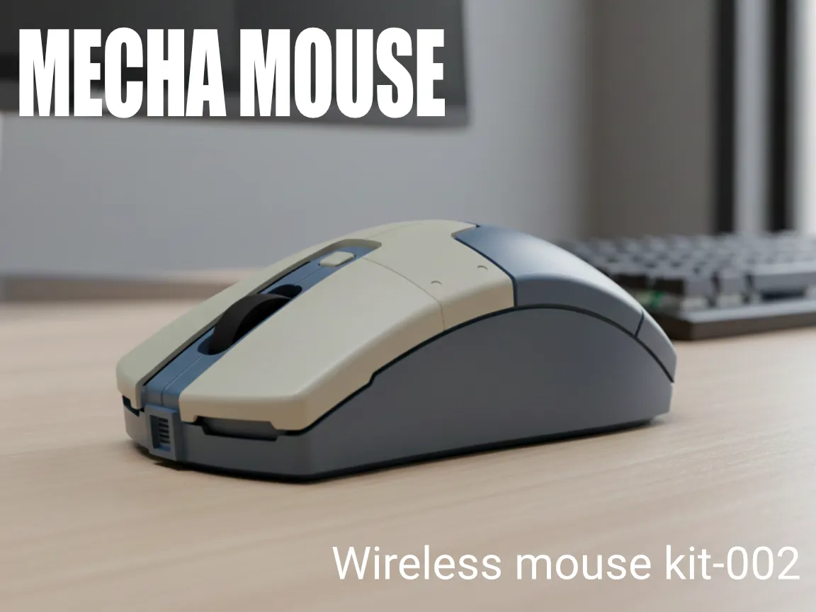 Mecha Mouse by GDL MakerWorld: Download Free 3D Models - 3D model önizlemesi