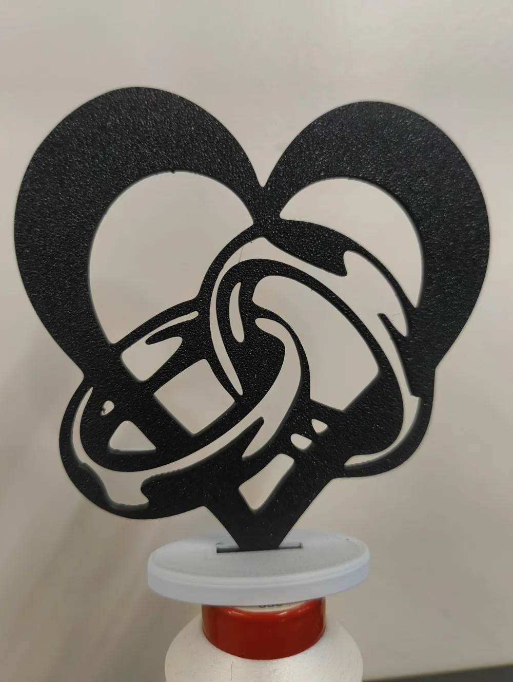 rings in heart - Free 3D Print Model - MakerWorld